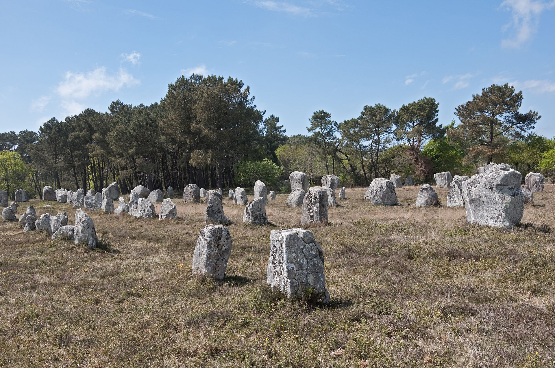 One of Carnac's megalithic sites